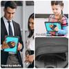 Tablet Case For iPad 10.2 (2021)/(2020)/(2019)/Air 10.5 inch (2019)/Pro 10.5-inch (2017) Kickstand PC TPE Cover with Hand Strap