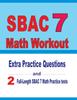 Книга SBAC 7 Math Workout : Extra Practice Questions and Two Full-Length Practice SBAC 7 Math Tests