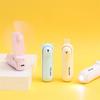 Брелок-вентилятор USB Мини Складной Открытый Маленький Вентилятор с Легким Ручным Портативным Сумкой Подвеска Подарочный Вентилятор