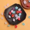 30 шт. 12 мм AB Dazzle Color Рог Цветок Бусины DIY Ювелирные Аксессуары Творческие Подвески Модный Браслет Ожерелье Материал Изготовления