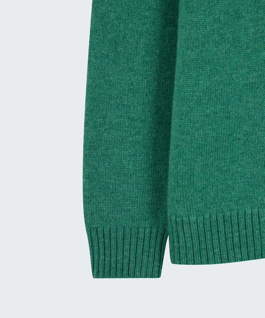 BROOKS BROTHERS [Heritage] Shetland Pullover Sweater (Green) (Bbwrmhg413)
