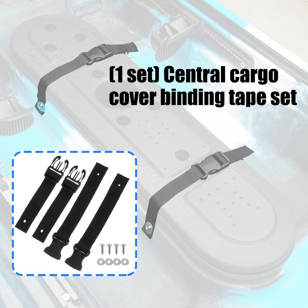 Нейлоновые ремни для центральной консоли каяка, сменное крепление крышки люка, фиксирующая стропа, быстросъемные ремни для перемещения, прочные