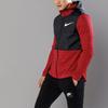 Nike Dri-FIT Баскетбольная спортивная трикотажная куртка на флисовой подкладке с капюшоном Мужские куртки красные 857045-657
