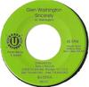 7inch Record GLEN WASHINGTON - Sincerely / My Decision BU059 Barry U Records 2001 US Reggae, Ska & Dub Used