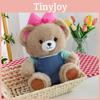 Cartoon Fifi Bear Bow Teddy Plush Toy Cute Children Girls Holiday Gift Doll