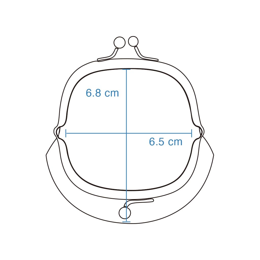 Kyoto Geibido Clasp Handcrafted by Japanese Made in Japan with Cherry Nishijin-ori 2.6-inch Wallet, Artisans, Pattern, (Black Blossoms)