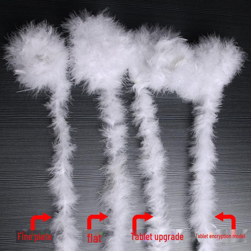 Красочные полоски перьев индейки для поделок и рождественских украшений