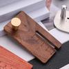 Wooden Leather Chopper Leather Punching Plates Aid Plates Leather Punch Plate Tool for Leathers Craft Working