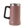 700 мл пивная кружка с двойными стенками из термостойкой стали, кофейная кружка, изоляционный стакан для горячего