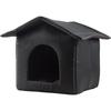 Outdoor Cat House Outdoor Cat House Weatherproof Indoor Dog House Thickened Weatherproof Tent Winter Warm Stray Cats Shelter
