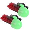 2 Sets Night Fishing Sensor Light Rod Alarm LED Signal Sensitive Locking Pole Type