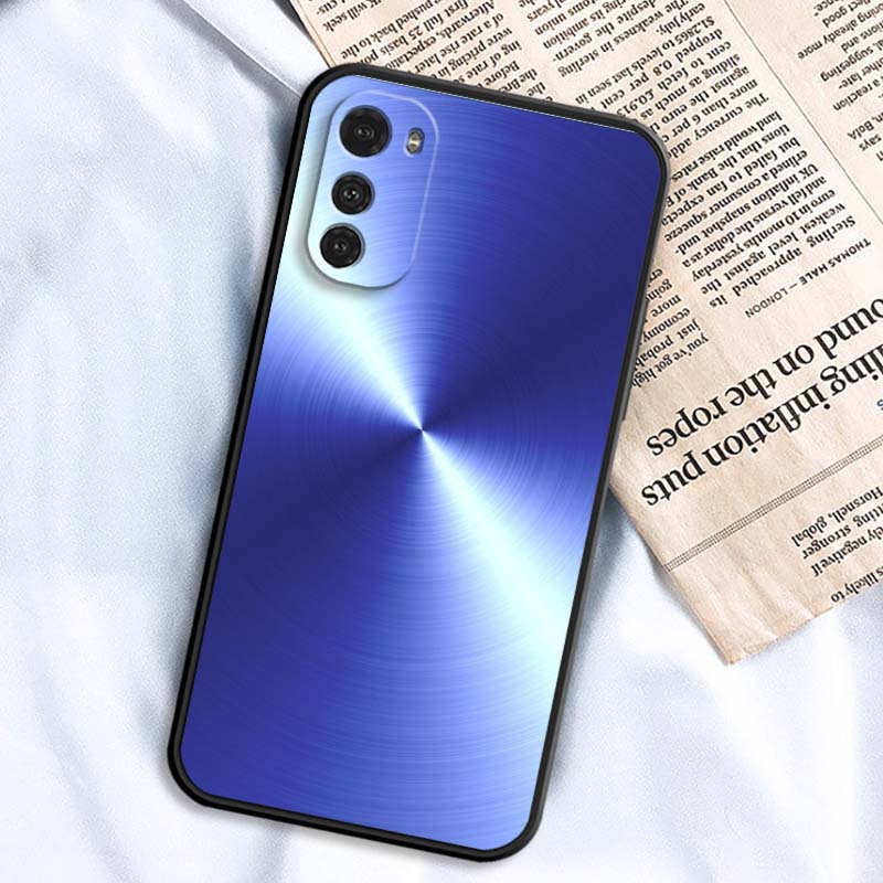 Цветной светящийся узор 'Искусство' Для Motorola G85 Edge 50 G24 G35 G14 G04 40 G72 G34 G G54 G13 G32 5G Черный чехол для телефона