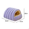 Cat Bed Shelter ,Comfortable Cats Pod, Warm Enclosed Sleeping House Indoor Nest for Indoor,