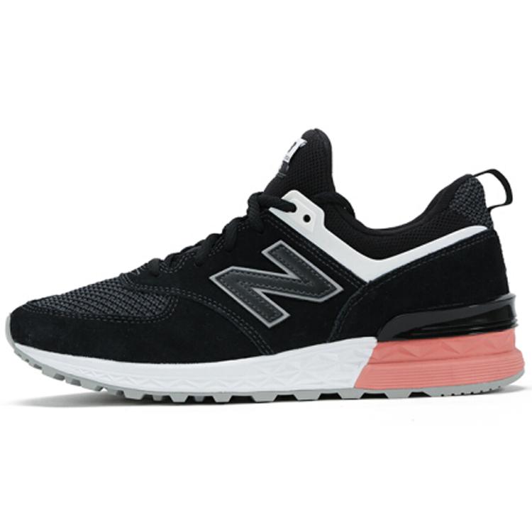 New New Balance 574 Sport Black Dusty Peach MS574STK