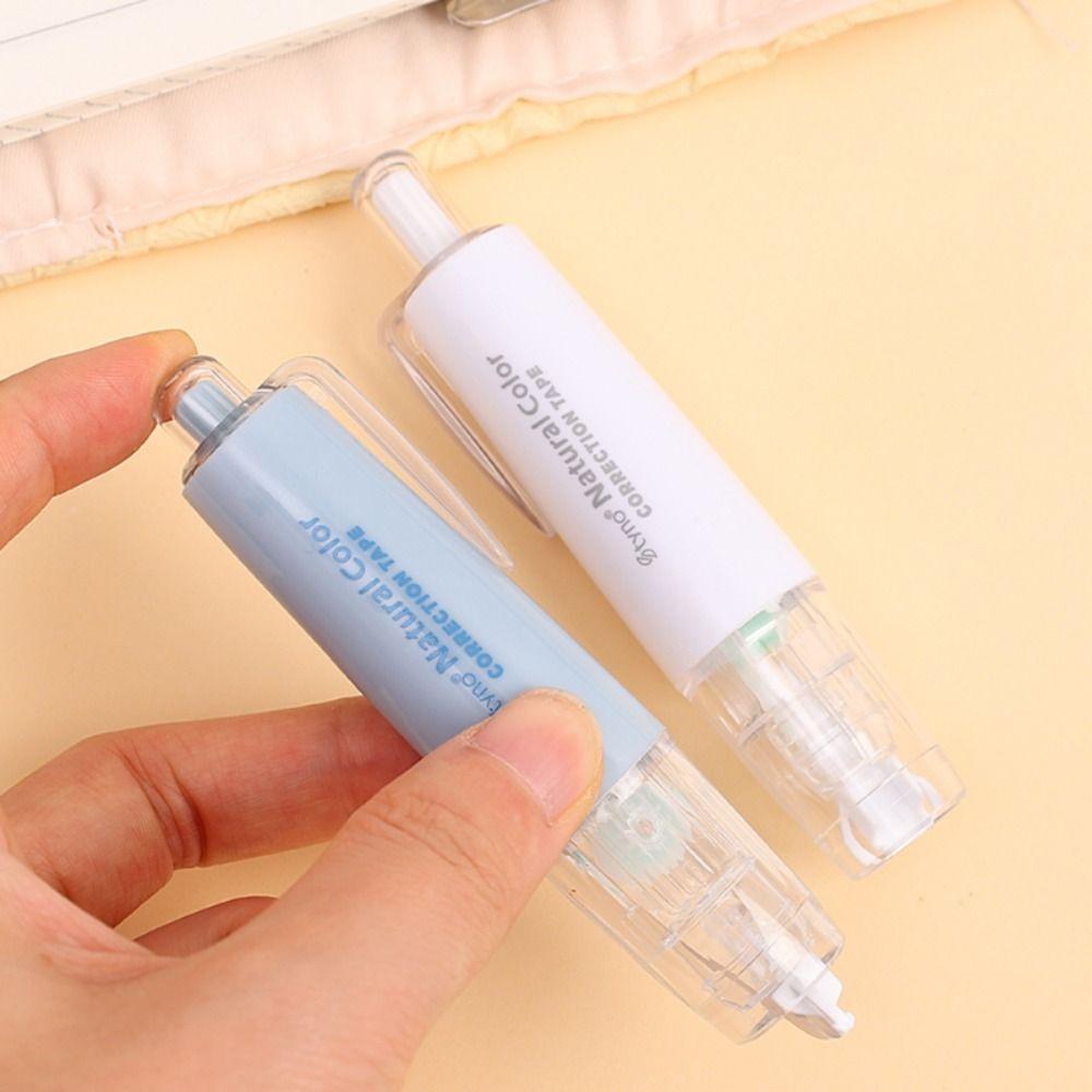 Сменная лента для коррекции сердечника, высококачественный пресс-тип, цветной корректор, форма ручки, измененные инструменты, ручка для школьных офисов, студентов