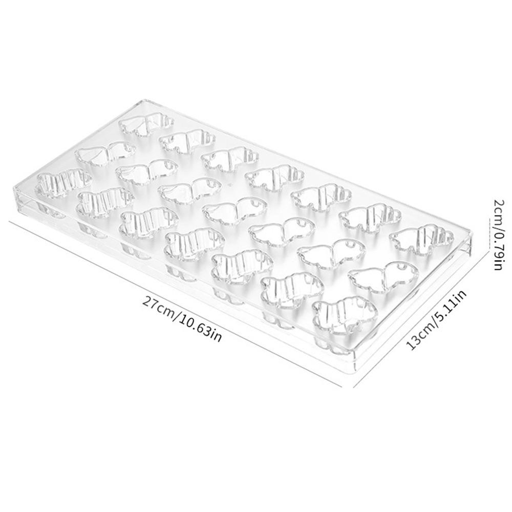 Прозрачные шоколадные формы 3D Candy Mold Выпечка Инструменты Мини-форма для печенья Главная
