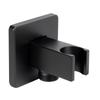 Square Wall Supply Elbow Solid Brass Flange Shower Hose Connector Shower Bracket  Fashion
