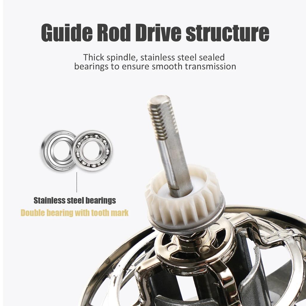 Stainless Steel Bearing Spinning Fishing Reel 8000 9000 10000 12000 14000 25KG Powerful Reel Saltwater Fresh Water Drag