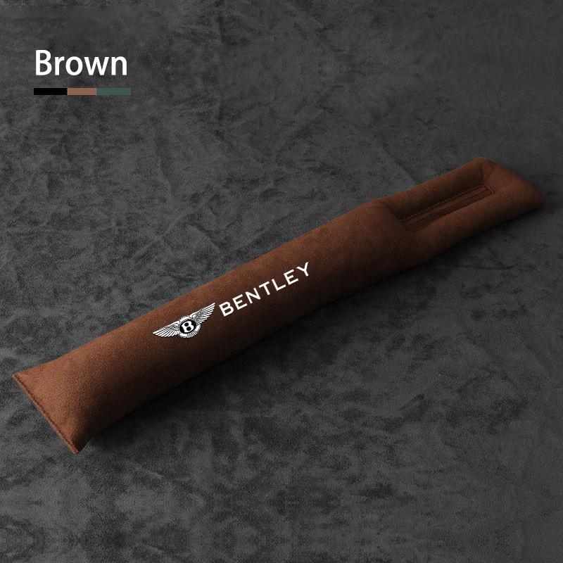 Suede Cotton Car Seat Gap Filling Side Seam Plugs Leak-proof Strips For New Bentley Flying Spur Continental GT Bentayga Mulsanne GH0