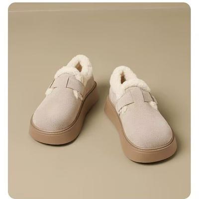 Женские зимние легкие теплые дутые сноубутсы на толстой подошве, нескользящие, износостойкие, повседневные кроссовки, хлопковые сапоги