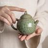Целадоновый керамический чайник Китайский маленький чайник с фильтром Кунг-фу посуда для чая Одиночный чайник Петля-ручка для заваривания чая Чайник