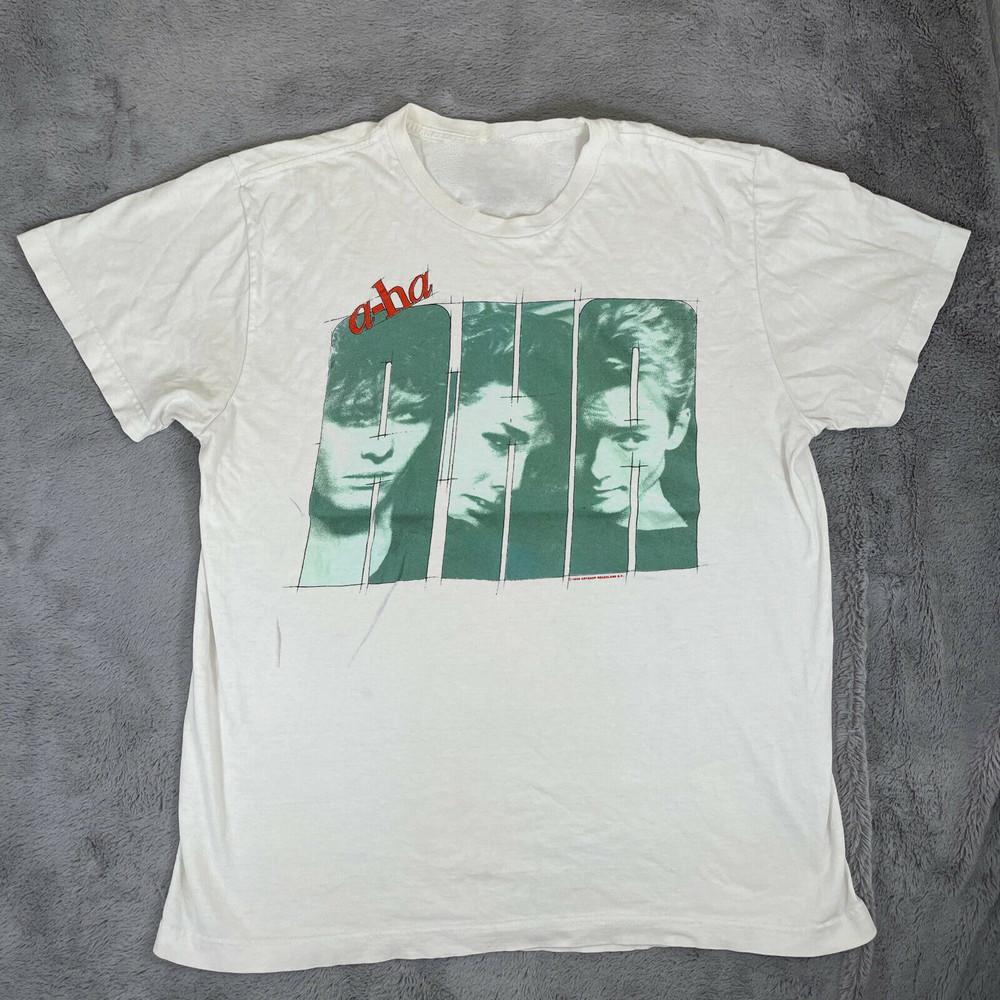Aha Band 80s a-ha tour Short Sleeve T Shirt Full Size S-5XL ET1031 Unisex T-Shirt