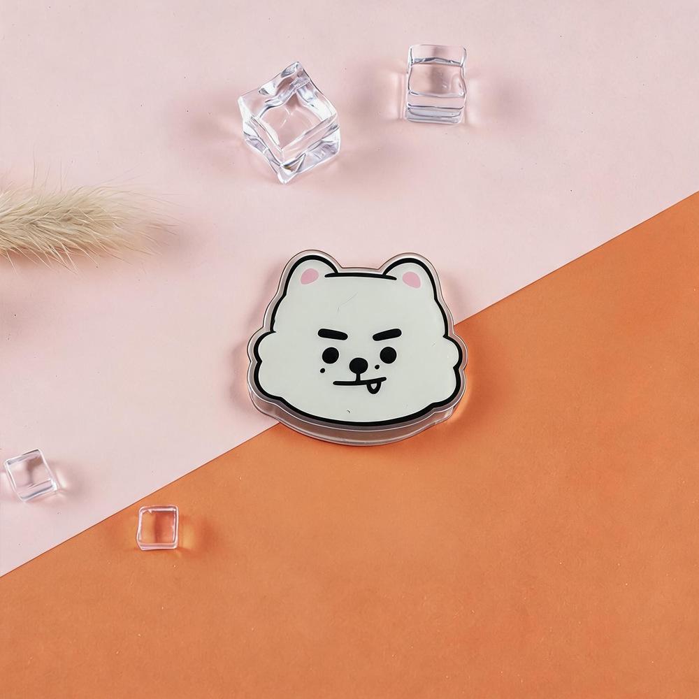 1 шт. K-pop ENHYPEN Милый Персонаж Держатель-Подставка для Телефона Jungwon Jay Sunghoon Sunoo Ni-ki Акриловый Расширяемый Держатель-Подставка для Телефона Держатель на Палец Подарок для Фанатов