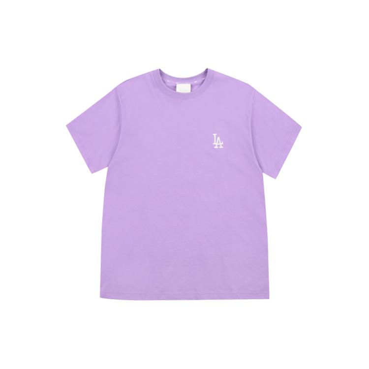 New MLB Los Angeles Dodgers T Shirts Unisex Purple 31TSM2131-07V