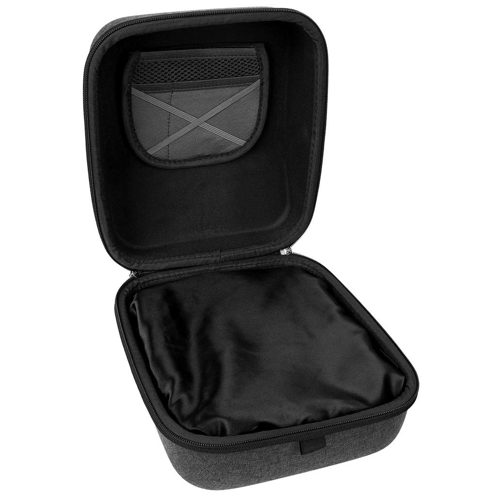 Geekria Shield Case, Compatible Hard Shell Travel Case for Sennheiser HD660s 2, HD660 S, HD800, and HD650 Headphones with Storage Bag (Dark Gray)