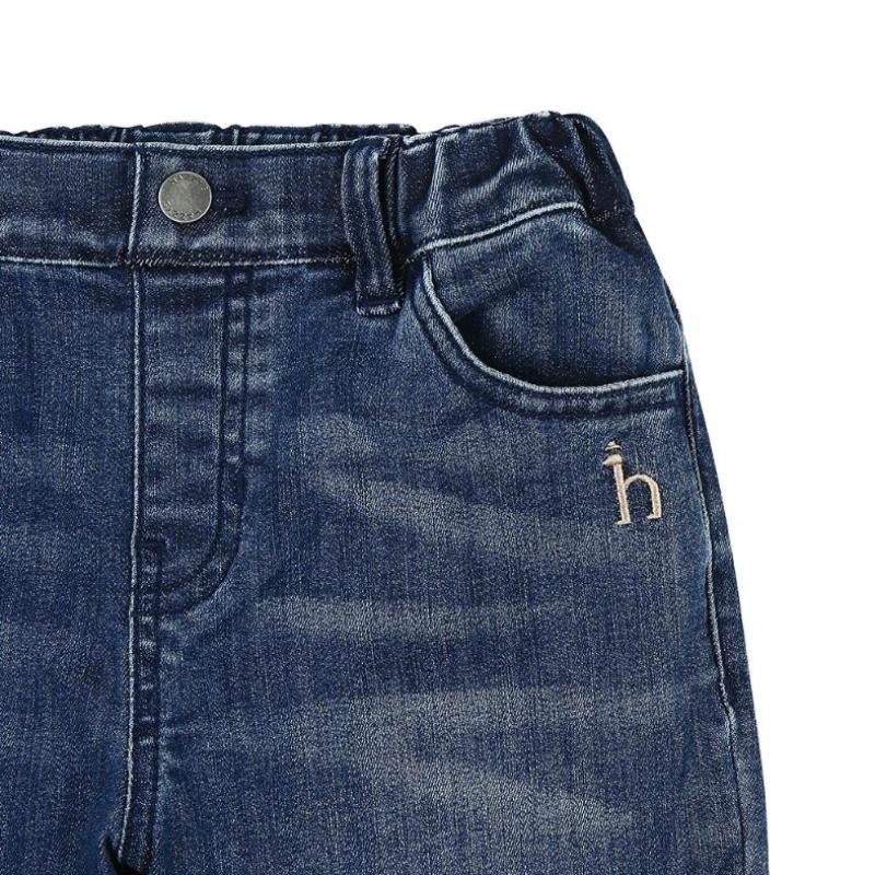 Hazzys Kids Straight Fit Denim Pants Huf12pd03m Bu