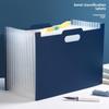 Portable Multi-Layer Accordion Folder: Large Capacity Student File and Test Paper Organizer