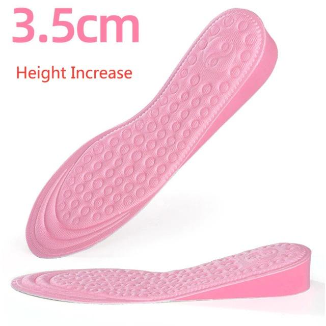 Стельки, увеличивающие рост, для женской обуви, стельки, вставки для обуви, увеличивающий каблук, увеличивающий шаблон, подушка, стельки из пены с эффектом памяти из ЭВА