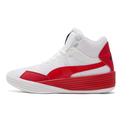 Баскетбольные кроссовки Clyde All Pro Mid Унисекс Белые Красные 195512-04