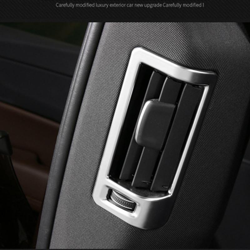 Центральная колонка, задняя колонка, рамка для выпуска воздуха для Volvo XC90 XC60 S90 V90 V90CC, вентиляционное отверстие для кондиционера, модифицированная декоративная крышка