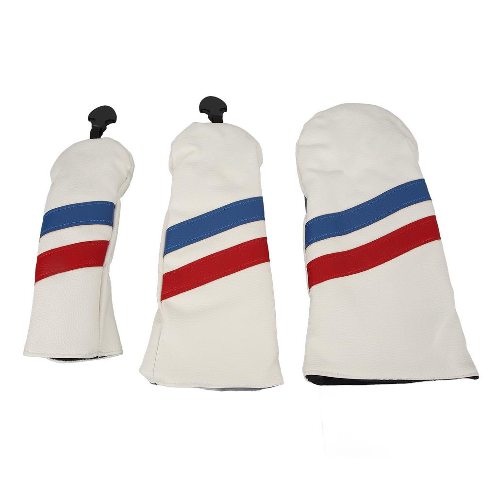 3 шт. Чехлы на головки гольф-клубов для драйвера, фейрвей-вудов, гибрида, UT, набор чехлов на головки, гольф-аксессуары