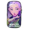 KPOP Girls Cartoon Pencil Case Elementary School Pencil Case Stationery Bag Children's Pencil Case Anime Print