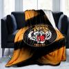 Плед Wests Tigers Roar Strength And Pride Подходит для диванов, кроватей, офисов и кемпинга - Идеальный подарок на Хэллоуин, Рождество