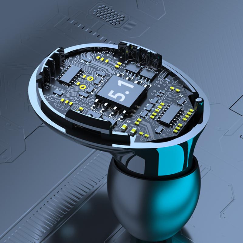 TWS Bluetooth-гарнитура Беспроводная спортивная гарнитура с двойным ухом в наушниках