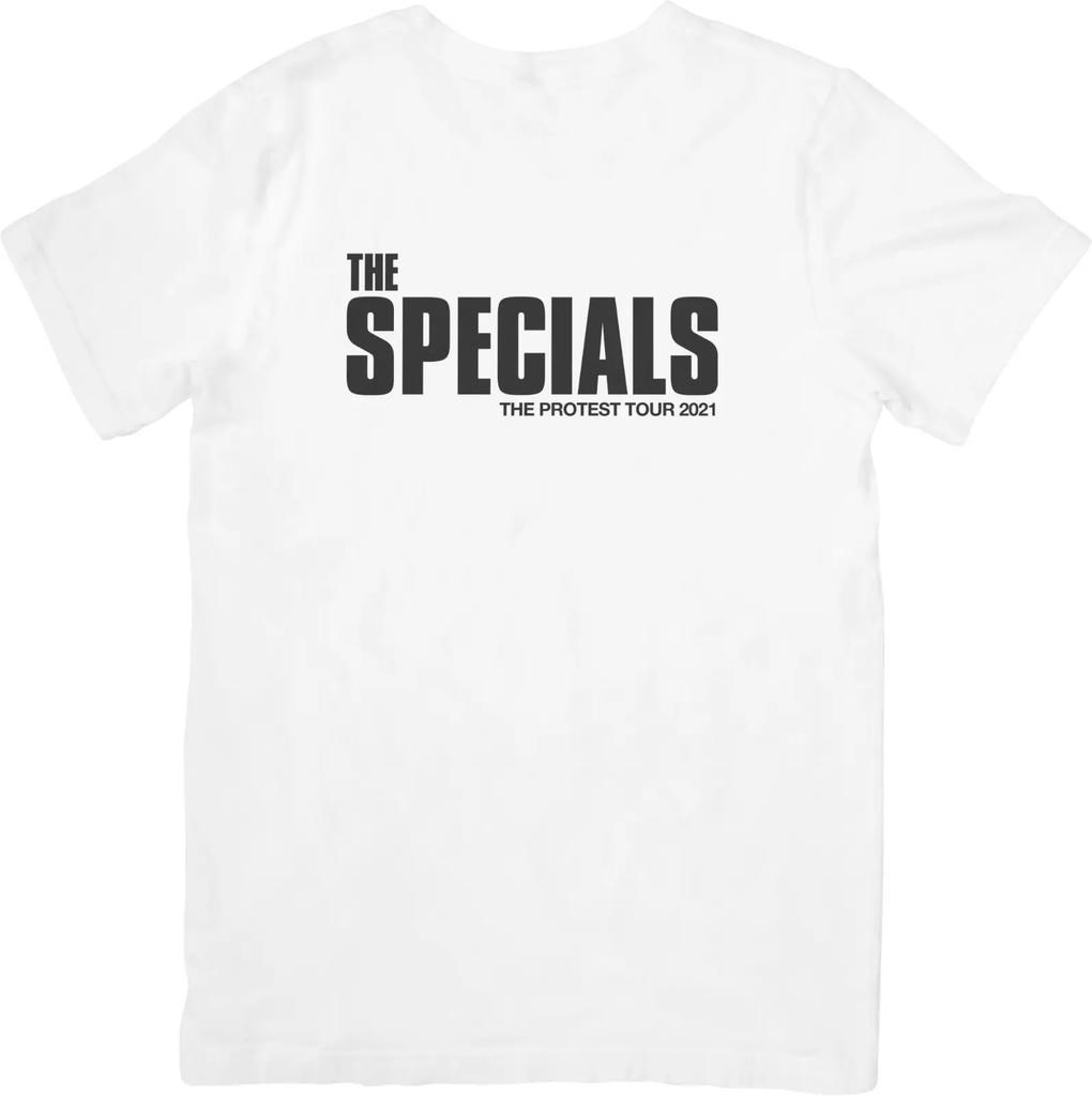The Specials SKA Music Unisex Fit for Men & Women Quality Cotton T-Shirt White.
