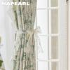 1 шт. NAPEARL 70-85% затемняющие занавески с цветочным принтом, оконные шторы для гостиной