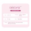 DIYDAY Hot Sale Winged Easy Fan Flat Soft Volume Black Synthetic Hair Machine Made Lash Extensions