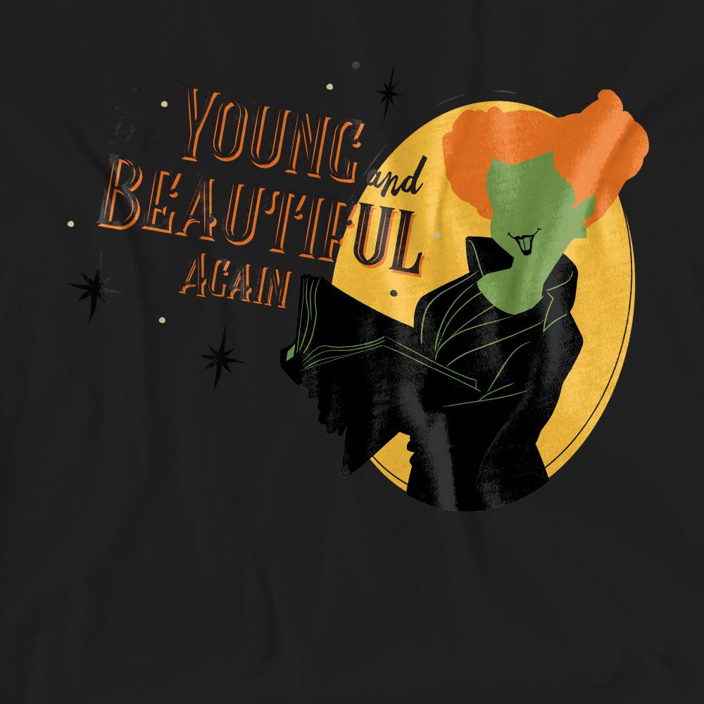 Hocus Pocus Unisex Adult Young And Beautiful Again Winifred T-Shirt