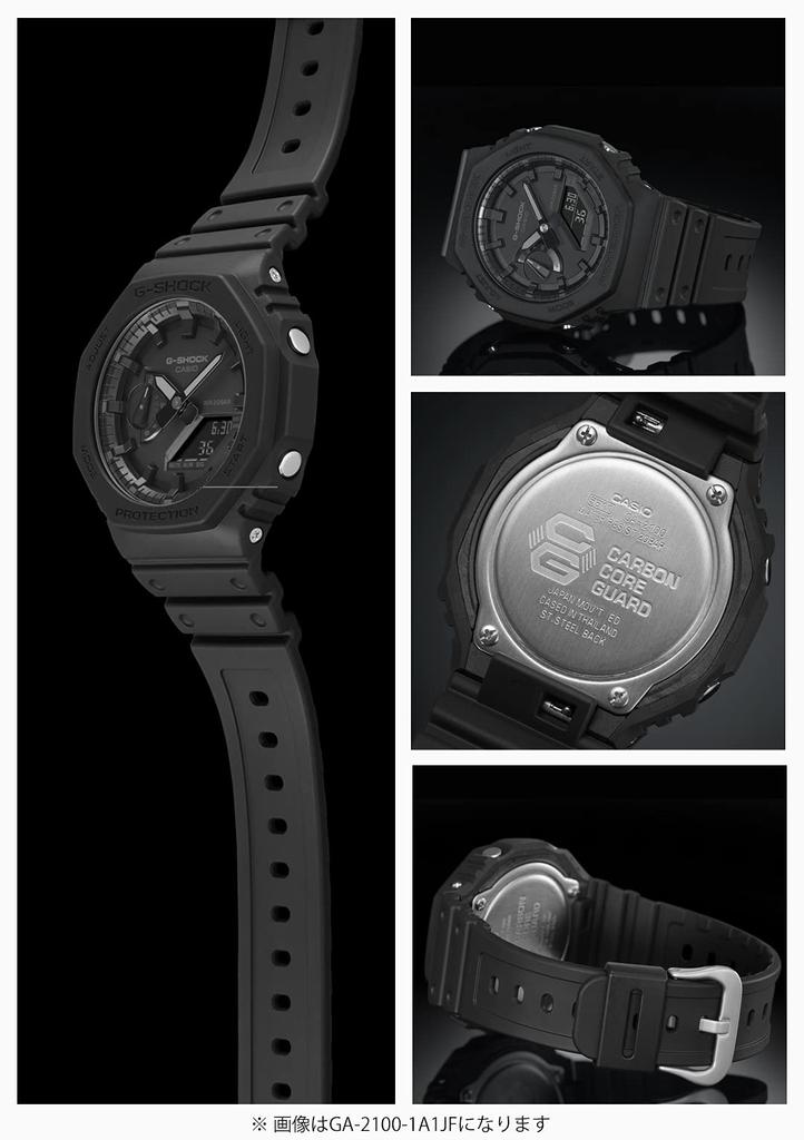 Часы Carbon Core Guard Black [Casio] G-Shock [] GA-2100-1A1JF Мужские