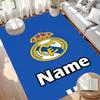Custom Name Personalized Football team Print Carpet, Versatile Home Decor Rug, for Playroom, Apartment, Balcony, Entryway, Hallway Gift