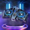 Magnetic Clip RGB Semiconductor Phone Tablet Dual Cooling Fan Radiator Cell Phone Game Cooler System Heat Sink Holder Stand