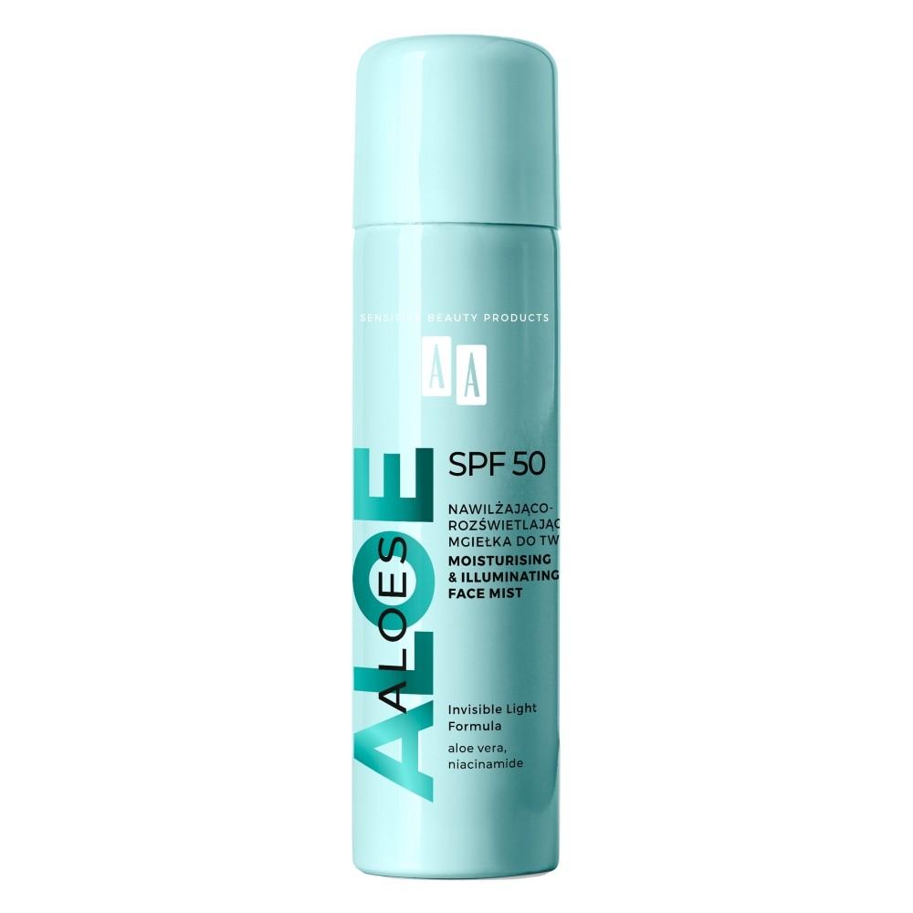 Aa Aloe Moisturizing and Brightening Facial Mist Spf50 100