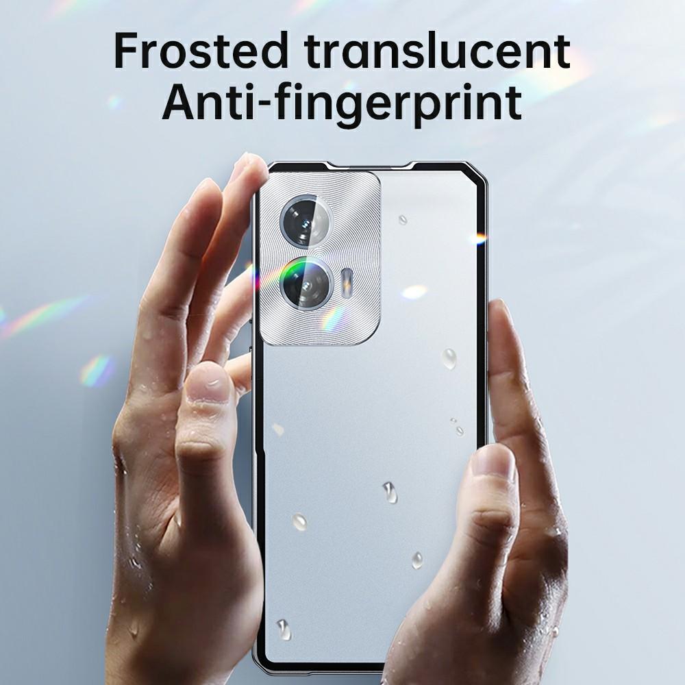 Для Motorola Edge 50 Fusion 5G Чехол Твердый ПК Металлическая рамка Матовый чехол для телефона