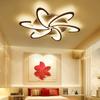 3/6 Heads Modern Acrylic Ceiling Light LED Chandeliers Lamp for Living Room Bedroom Home Lighting Cool/Warm White Dimmable