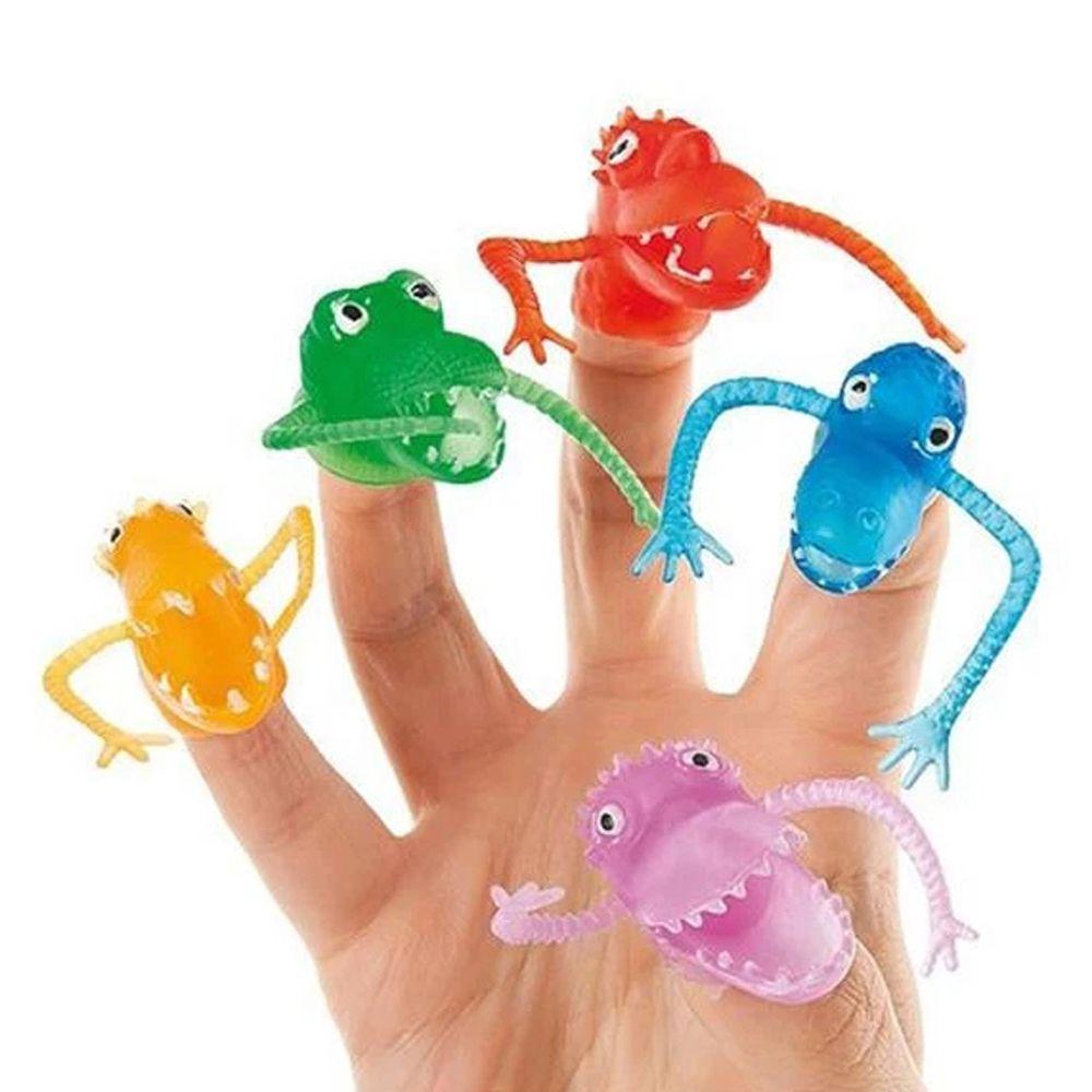 Мини-животные Детские подарки Игрушки Кукольные пальчиковые куклы Испуганные динозавры Пальчиковые куклы Ручные куклы