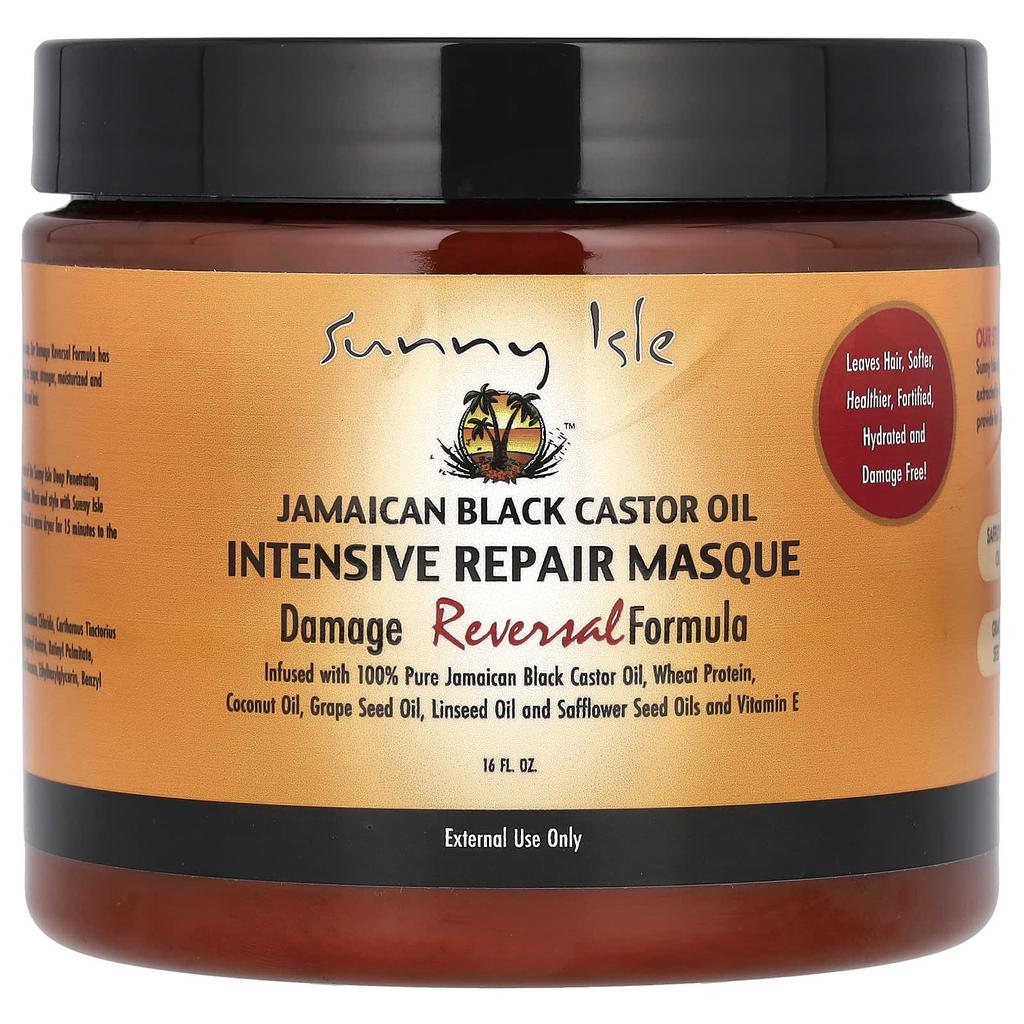 Jamaican Black Castor Oil, Intensive Repair Mask, 16 Fl Oz